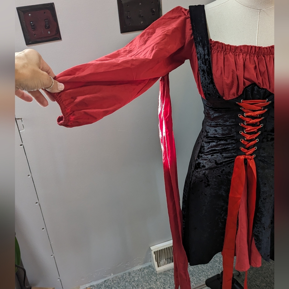 Sexy Pirate Costume Size Small/Petite - Picture 3 of 8